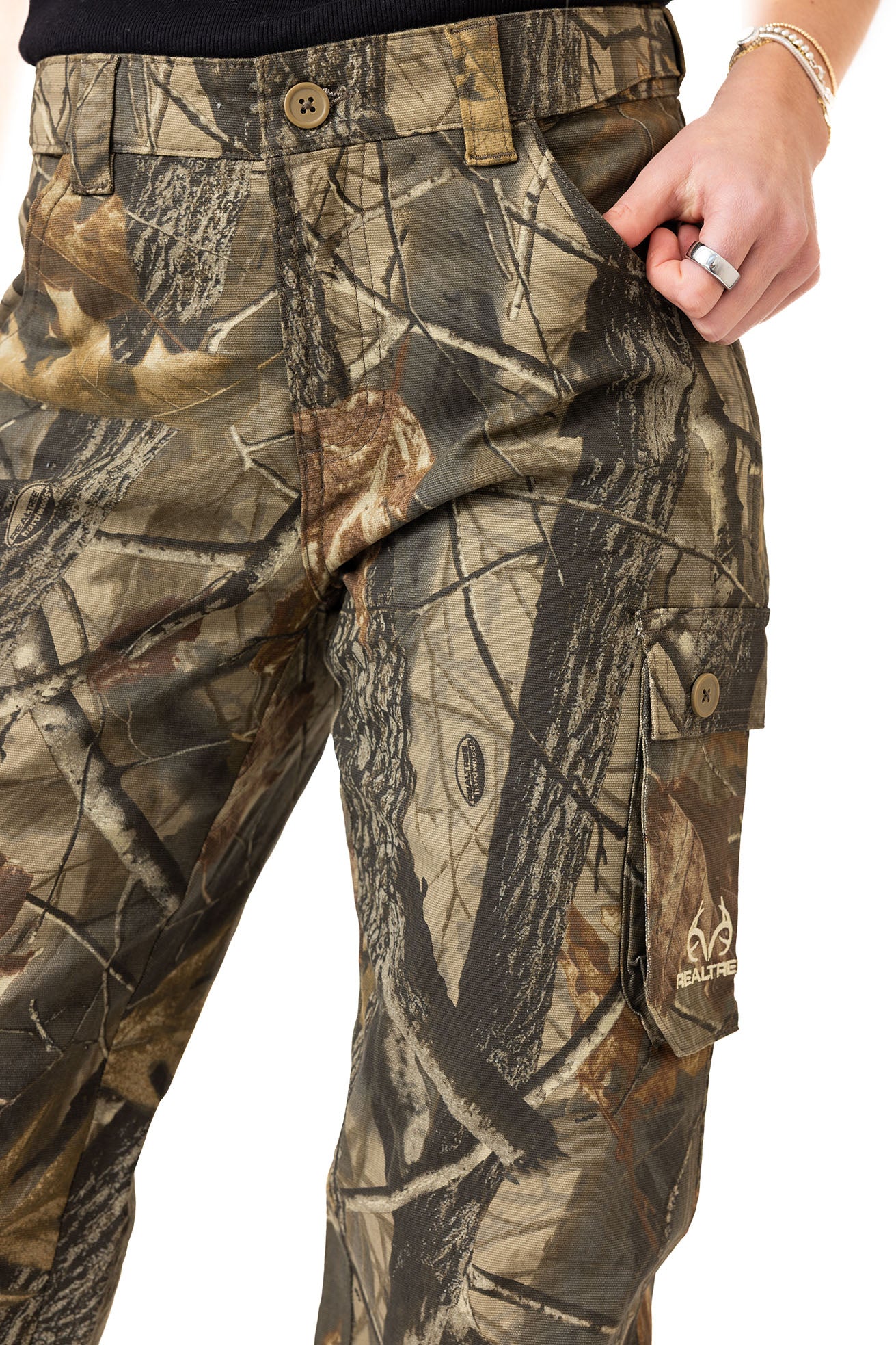 Realtree WoCargo 6 Pocket Hunting Pants - Realtree Hardwoods