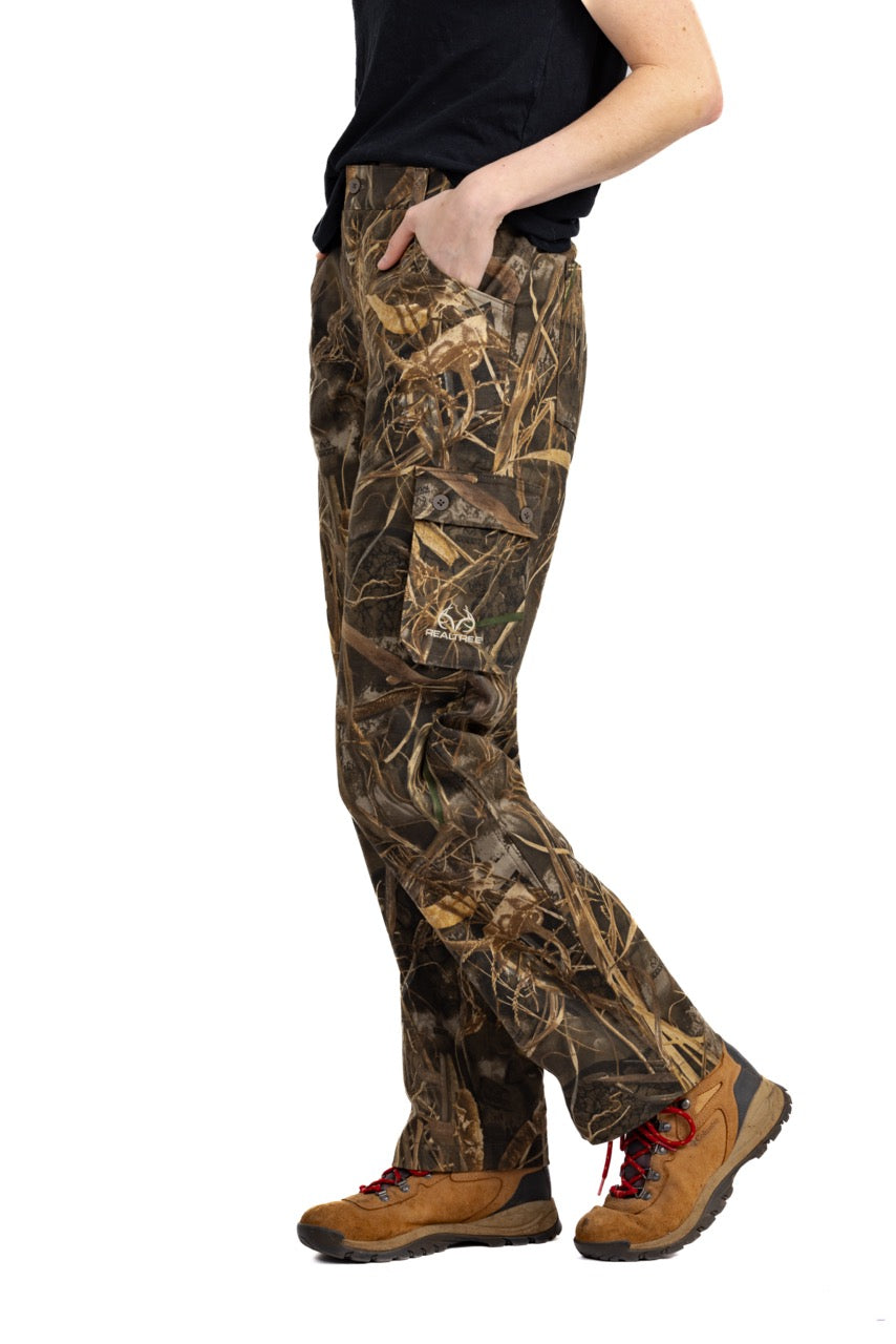 Realtree WoCargo 6 Pocket Hunting Pants - Realtree MAX-7