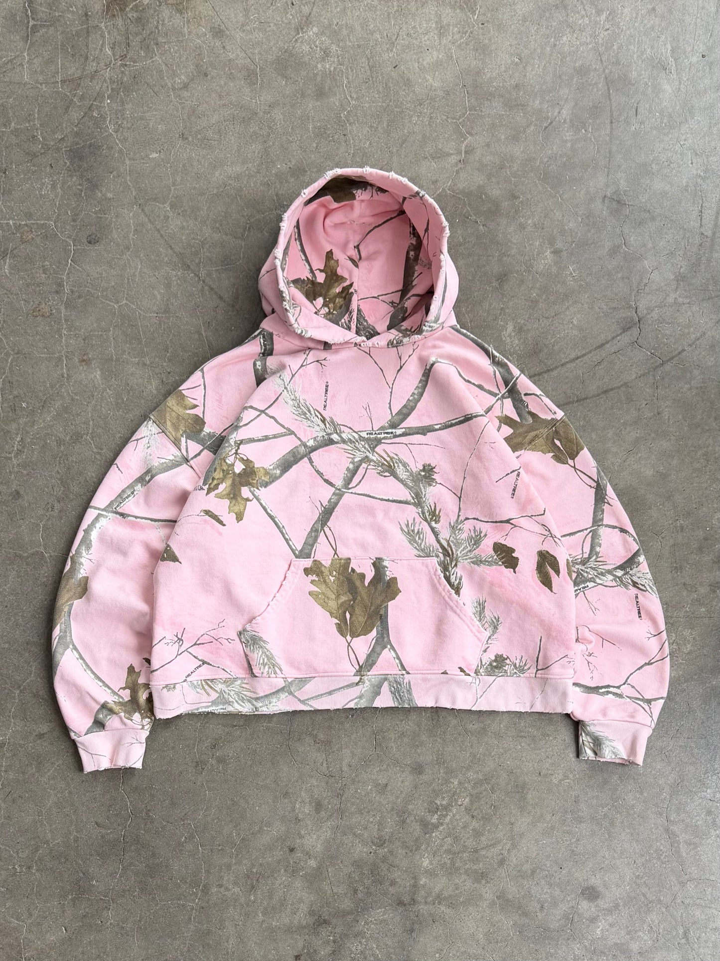 Realtree Aged Ivy Unisex Pink Camo Hoodie - Realtree APX