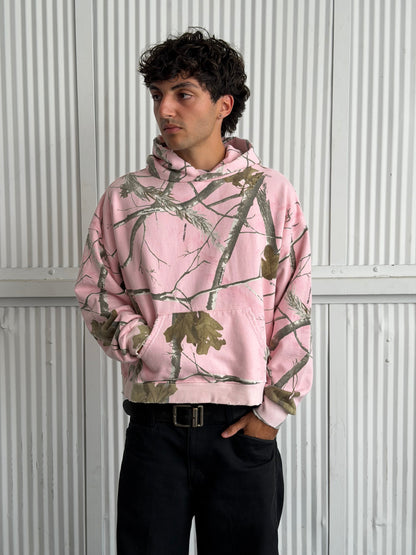 Realtree Aged Ivy Unisex Pink Camo Hoodie - Realtree APX