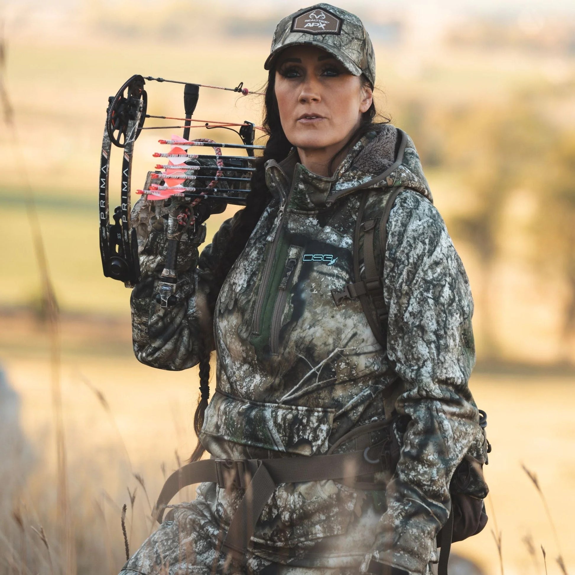 Realtree DSG Outerwear WoBreanna 2.0 Fleece Hunting Pullover - Realtree APX