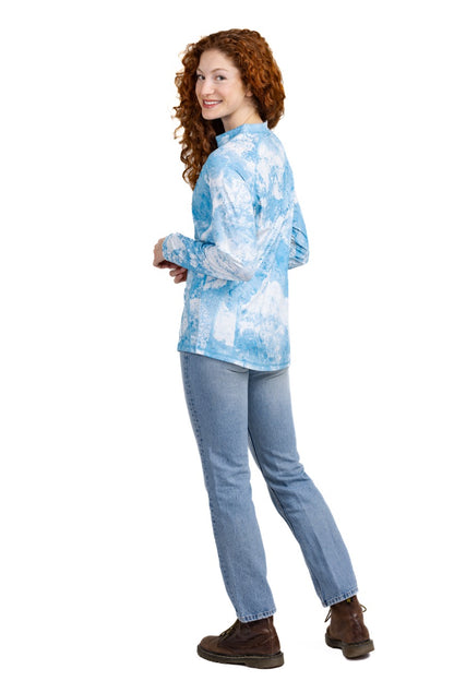 Realtree WoLight Blue Quarter Zip Jacket - Realtree XTREME Colors