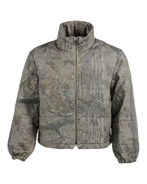 Realtree Banded WoBonfire Camo Puffer - Realtree Xtra Grey