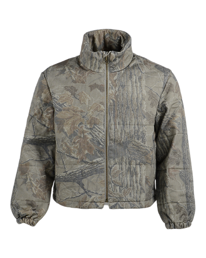 Realtree Banded WoBonfire Camo Puffer - Realtree Xtra Grey