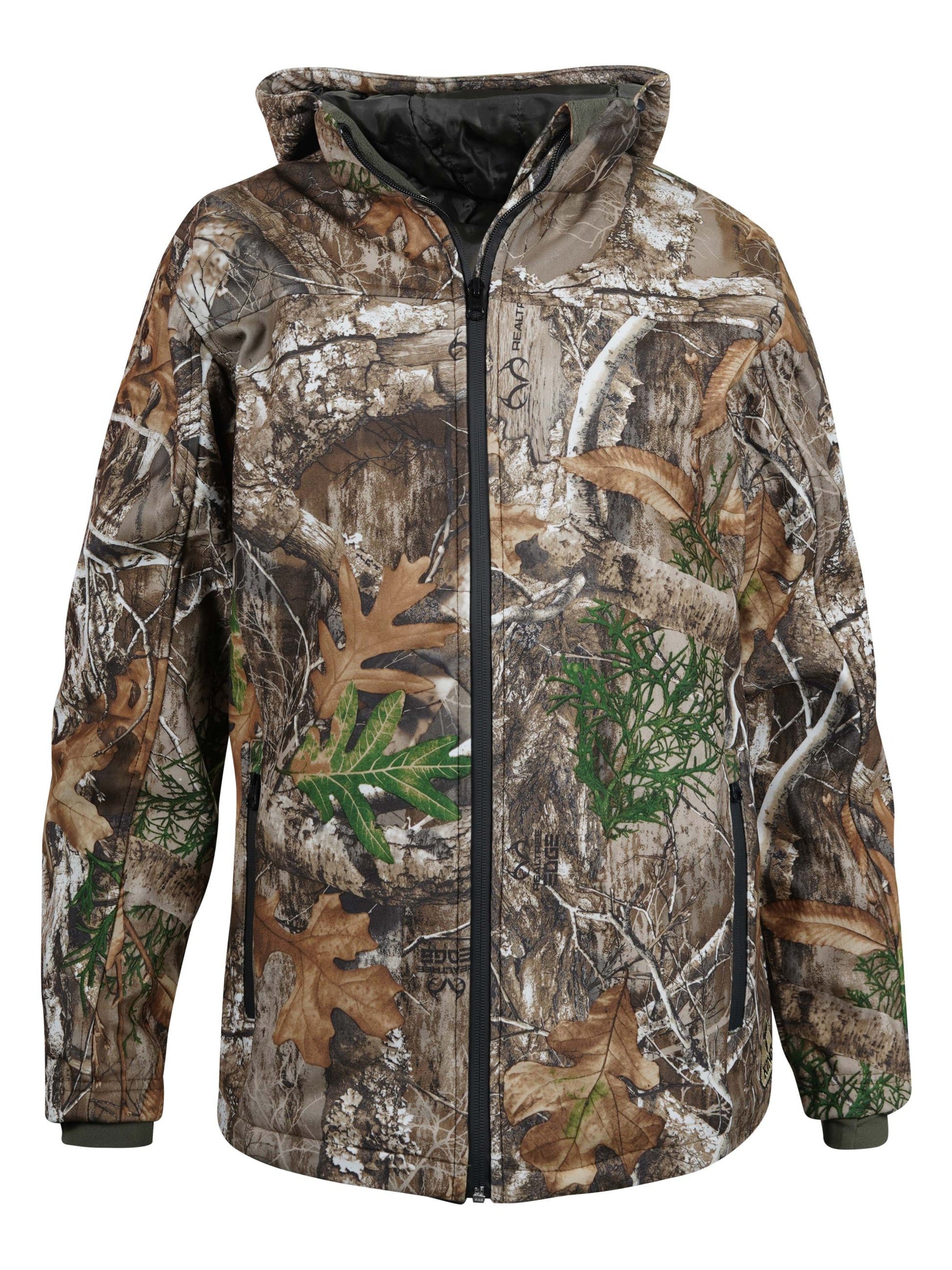 Realtree King's Camo WoWeather Pro Insulated Hunting Jacket - Realtree EDGE