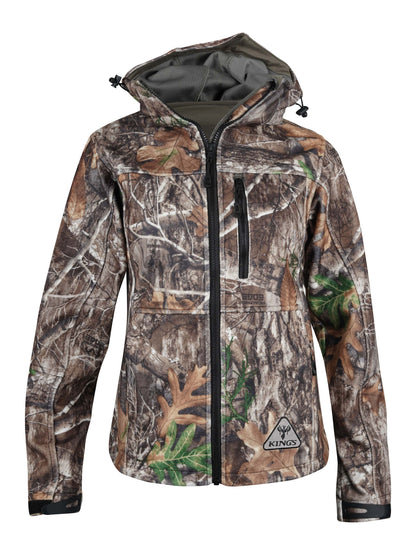 Realtree King's Camo WoWind-Defender Pro Fleece Hunting Jacket - Realtree EDGE