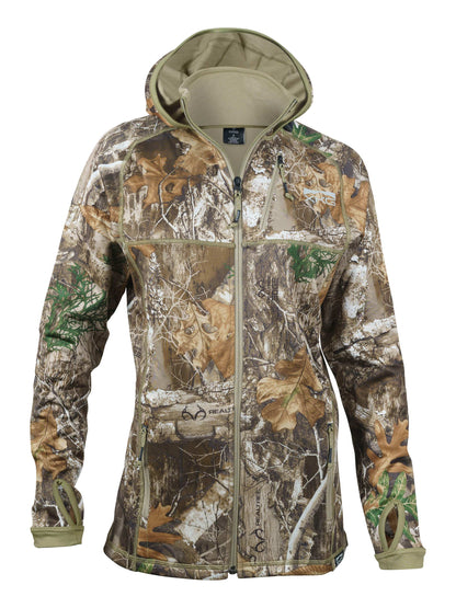 Realtree King's Camo WoXKG Pinnacle Full Zip Hunting Jacket - Realtree EDGE