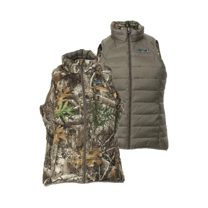 Realtree DSG Outerwear WoReversible Camo Puffer - Realtree Edge
