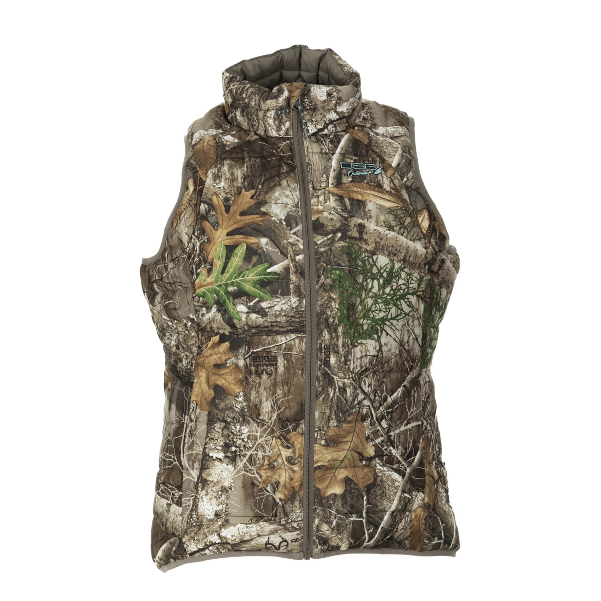 Realtree DSG Outerwear WoReversible Camo Puffer - Realtree Edge