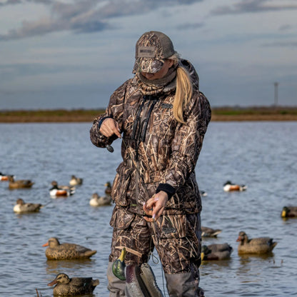 Realtree DSG Outerwear WoFinley Waterfowl Hunting Jacket - Realtree MAX-7
