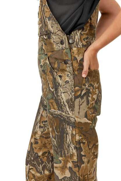 Realtree WoCanvas Cotton Hunting Bib Overall - Realtree Advantage Classic
