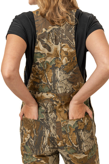 Realtree WoCanvas Cotton Hunting Bib Overall - Realtree Advantage Classic