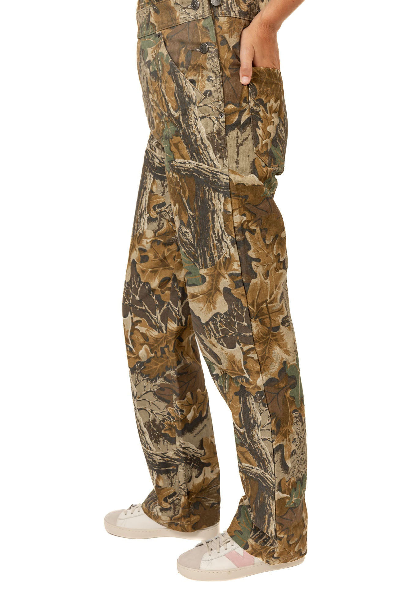 Realtree WoCanvas Cotton Hunting Bib Overall - Realtree Advantage Classic