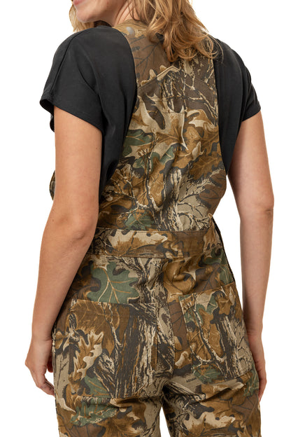 Realtree WoCanvas Cotton Hunting Bib Overall - Realtree Advantage Classic