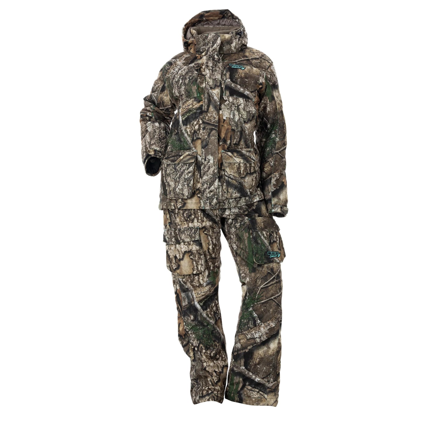 Realtree DSG Outerwear WoKylie 5.0 Drop Seat Hunting Bib - Realtree APX