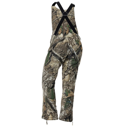 Realtree DSG Outerwear WoBreanna 2.0 Drop Seat Fleece Hunting Bib - Realtree APX