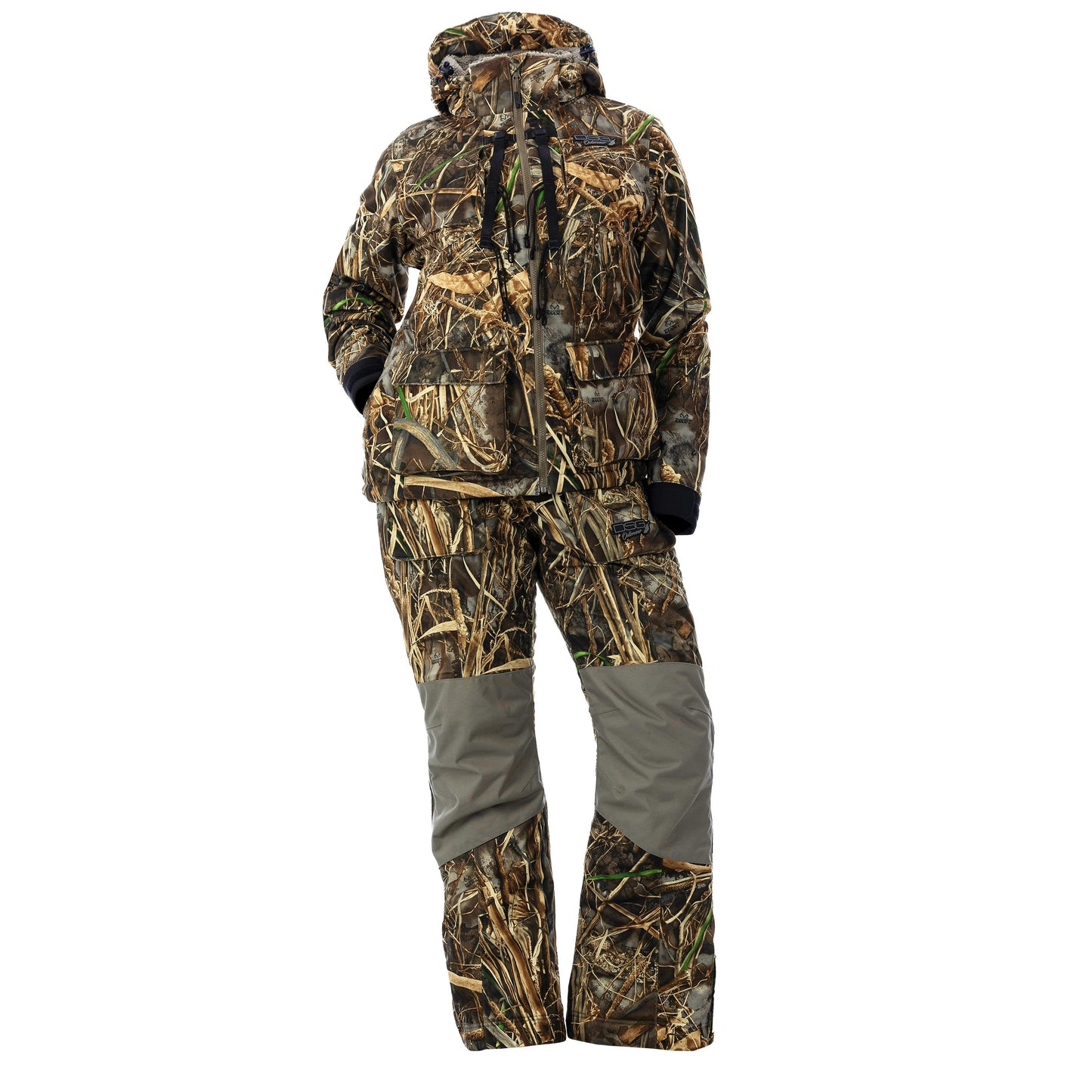 Realtree DSG Outerwear WoFinley Waterfowl Hunting Bib - Realtree MAX-7