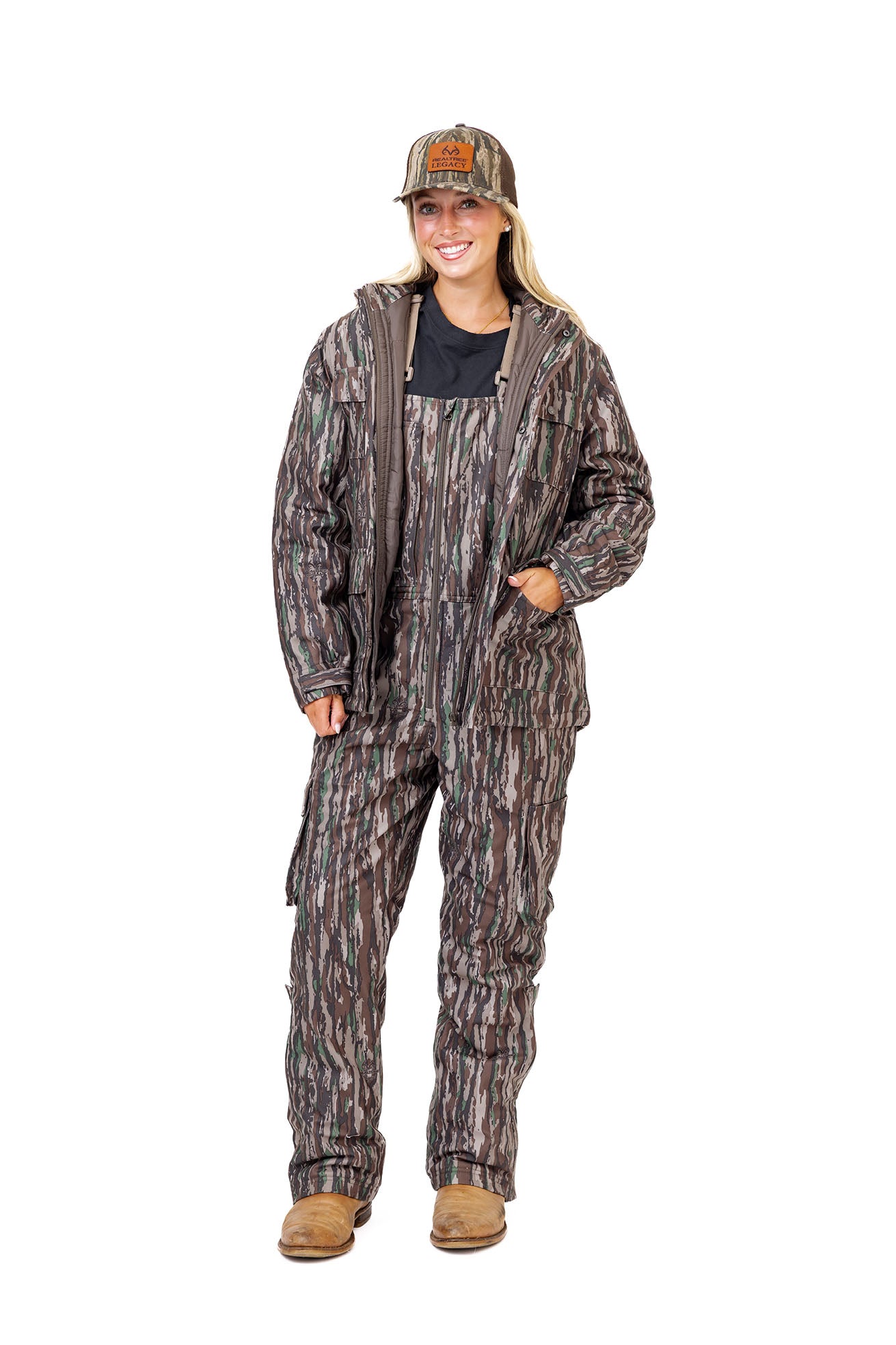 Realtree WoBig Game Hunting Bibs - Realtree Original