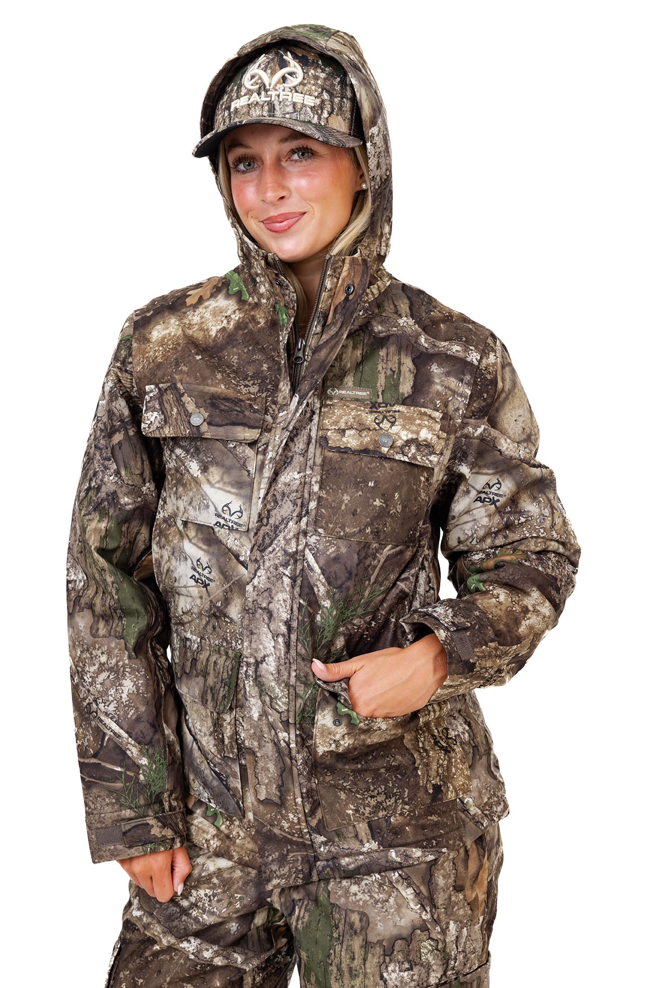Realtree WoBig Game Hunting Parka - Realtree APX