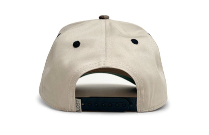 Realtree Lost Hat Co. Unisex EA5Y Hybrid Black Georgia Logo Camo 6-Panel Hat - Realtree Original