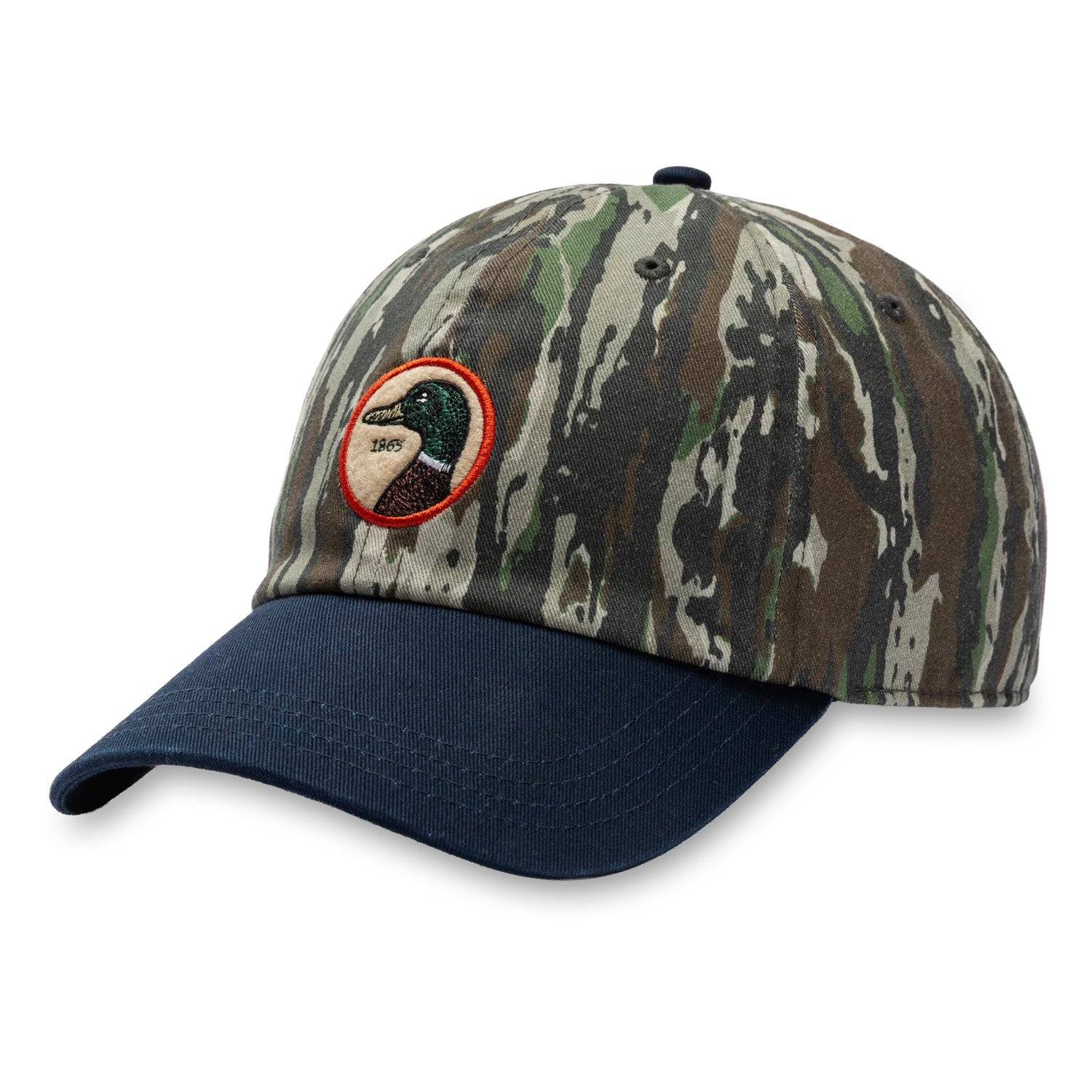 Realtree Duck Head Circle Patch Camo Twill Hat - Realtree Original