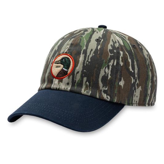 Realtree Duck Head Circle Patch Camo Twill Hat - Realtree Original