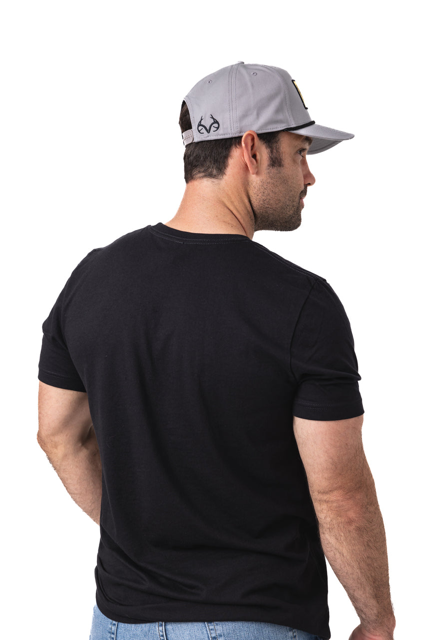 Realtree Center Stage Unisex Gray Retro Realtree Patch A-Frame Hat - Realtree