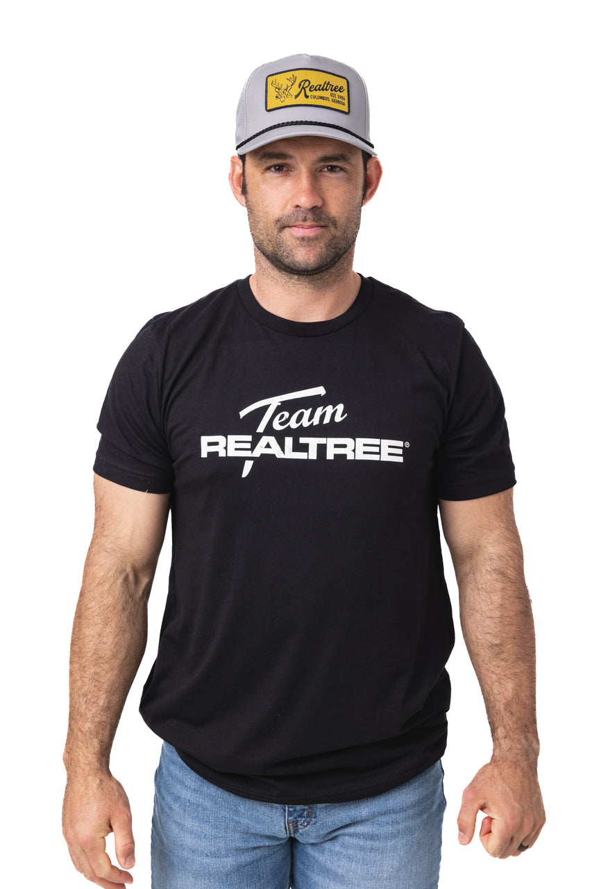 Realtree Center Stage Unisex Gray Retro Realtree Patch A-Frame Hat - Realtree
