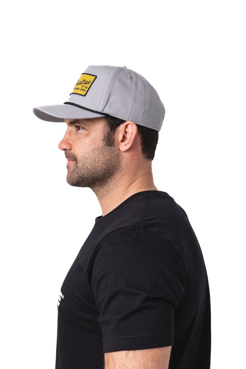 Realtree Center Stage Unisex Gray Retro Realtree Patch A-Frame Hat - Realtree