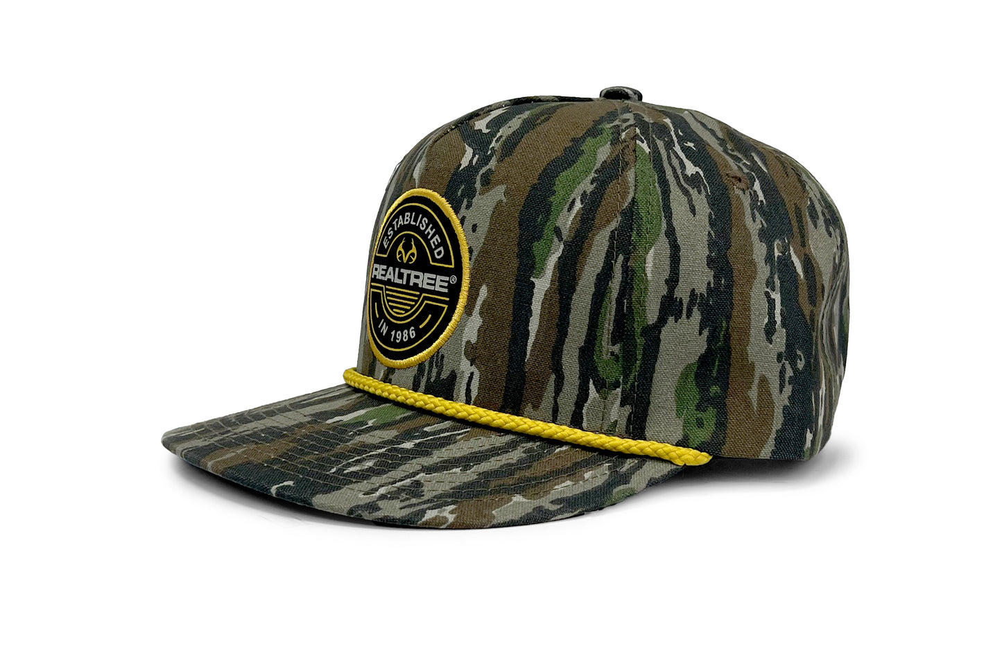 Realtree Unisex Micro Suede Patch Camo Rope Hat - Realtree Original
