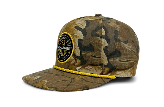 Realtree Unisex Micro Suede Patch Camo Rope Hat - Realtree Advantage Classic