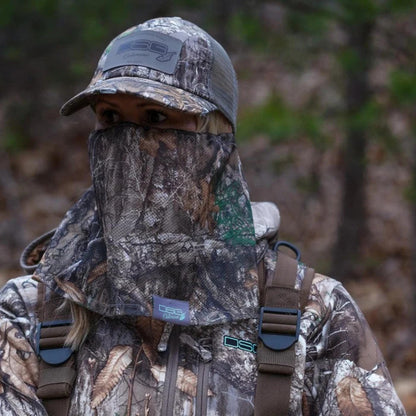 Realtree DSG Outerwear WoMesh Hunting Facemask - Realtree APX