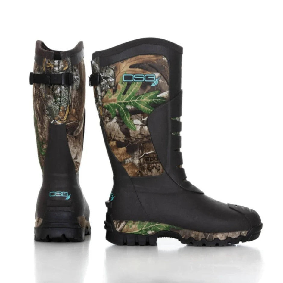 Realtree DSG Outerwear WoRubber Hunting Boots - Realtree EDGE