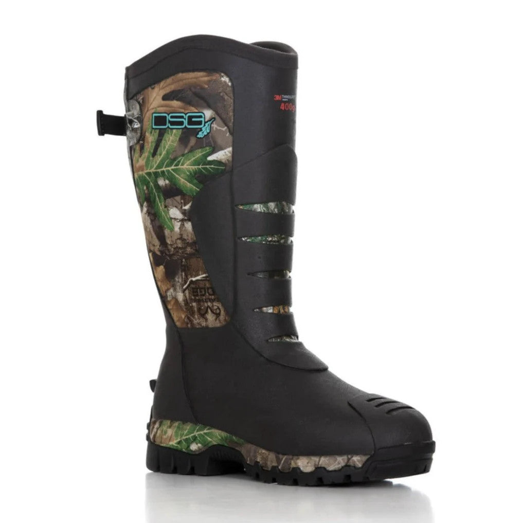 Realtree DSG Outerwear WoRubber Hunting Boots - Realtree EDGE