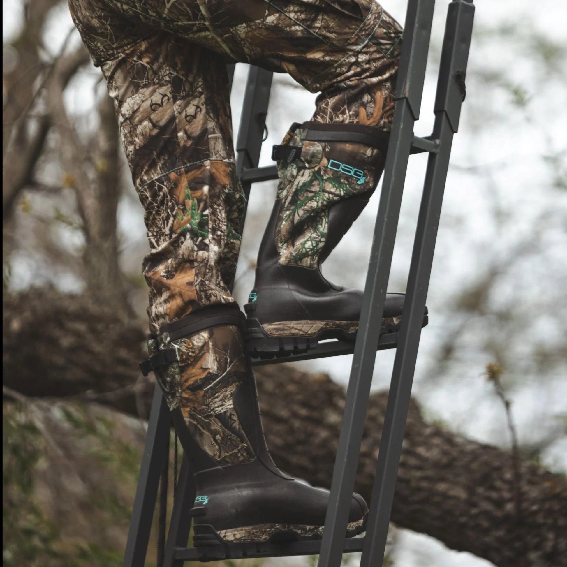 Realtree DSG Outerwear WoRubber Hunting Boots - Realtree EDGE
