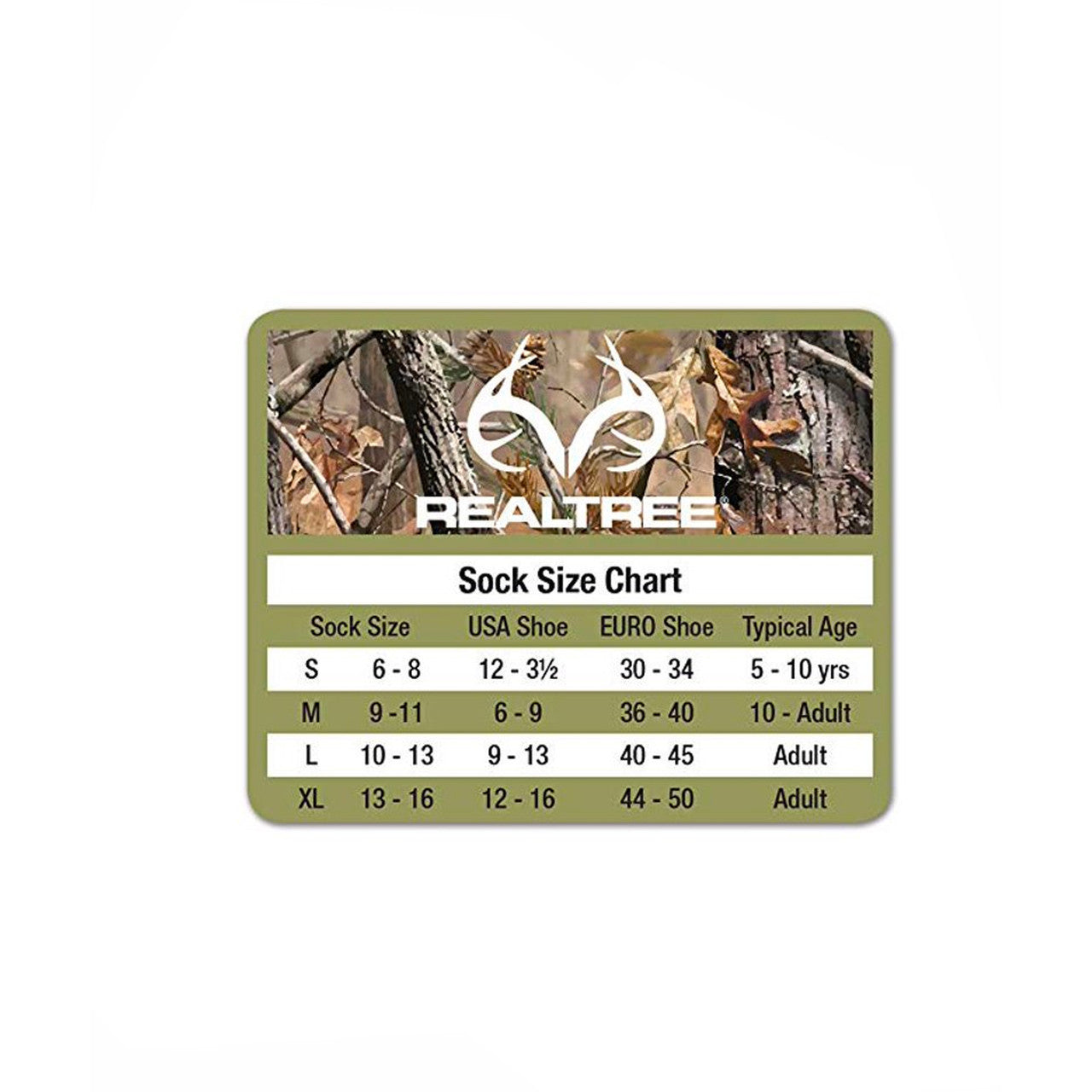 Realtree WoMerino Crew Socks 3 Pack Gift Box - Realtree