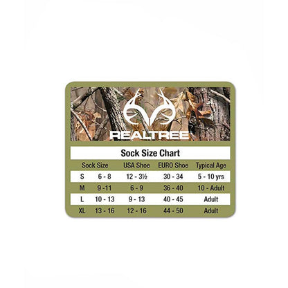 Realtree WoMerino Crew Socks 3 Pack Gift Box - Realtree