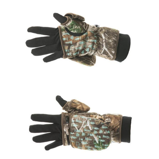 Realtree DSG Outerwear WoFlip Top 3.0 Mitten with Glove Liner - Realtree Camo