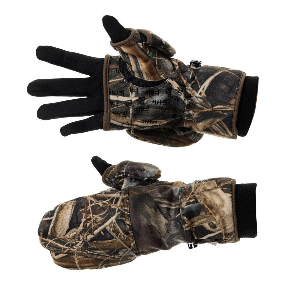 Realtree DSG Outerwear WoFlip Top 3.0 Mitten with Glove Liner - Realtree Camo
