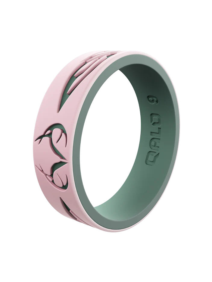 Realtree QALO WoTail Feather Silicone Ring - Realtree