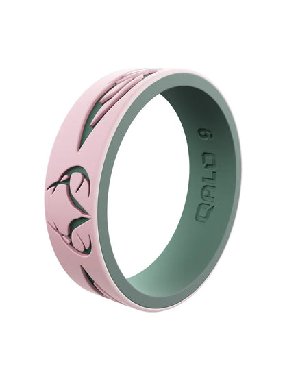 Realtree QALO WoTail Feather Silicone Ring - Realtree