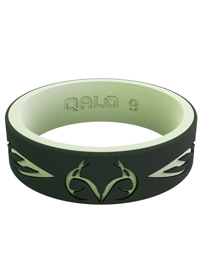 Realtree QALO WoTail Feather Silicone Ring - Realtree