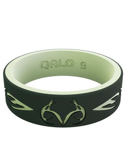 Realtree QALO WoTail Feather Silicone Ring - Realtree