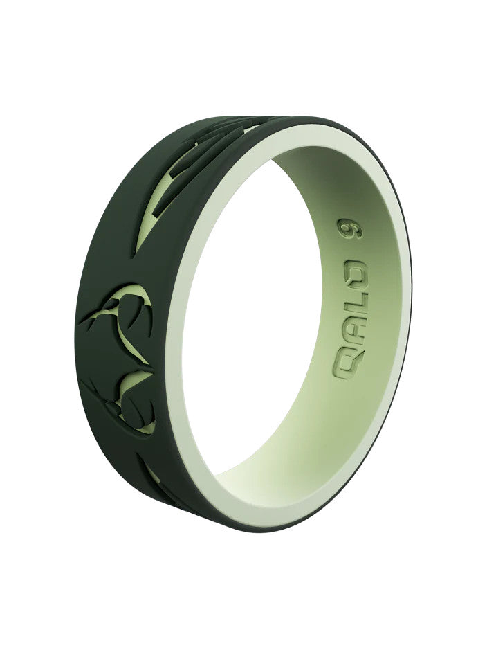 Realtree QALO WoTail Feather Silicone Ring - Realtree