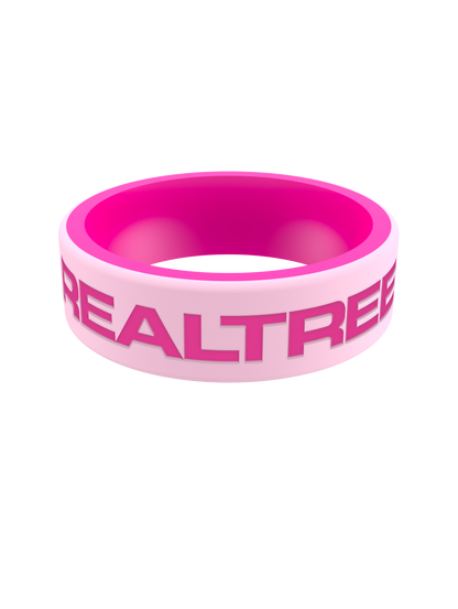 Realtree QALO WoStrata Blush Rose & Vivid Magenta Ring - Realtree Camo