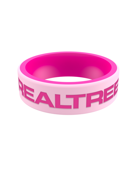 Realtree QALO WoStrata Blush Rose & Vivid Magenta Ring - Realtree Camo