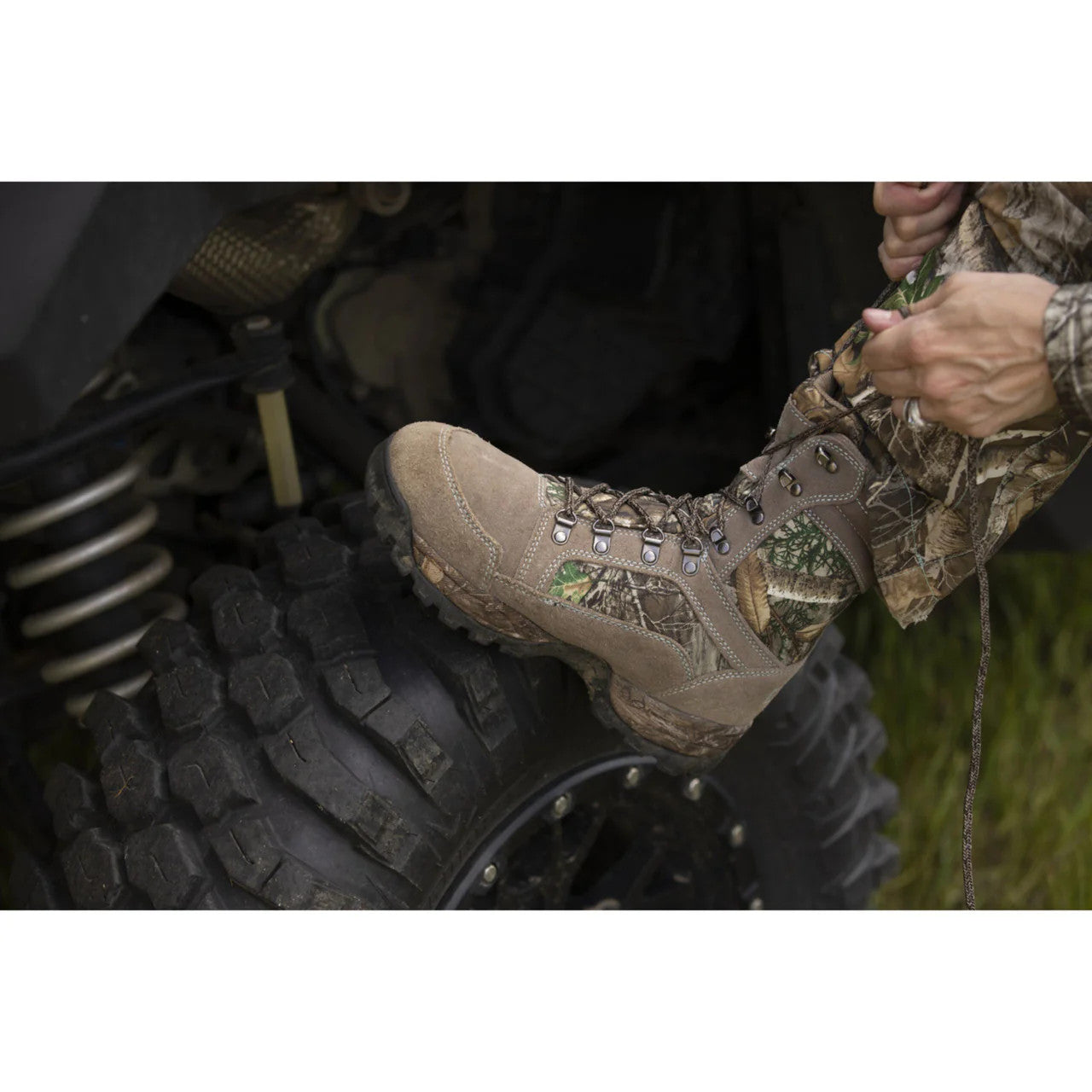 Realtree DSG Outerwear WoLace Up Hunting Boot 600 Gram - Realtree Edge