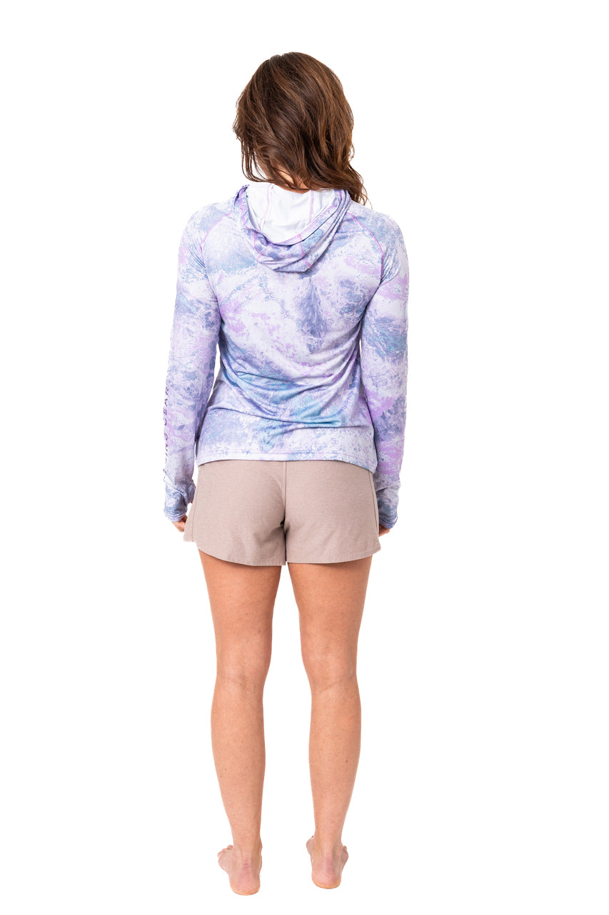 Realtree Realtree Fishing WoHooded Lavender Rose Shirt - Realtree XTREME