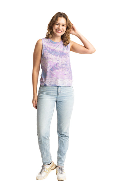 Realtree WoPurple Bamboo Tank Shirt - Realtree XTREME Colors