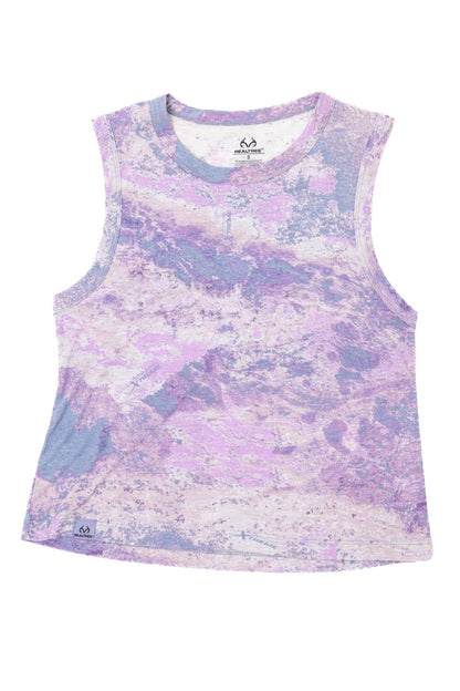 Realtree WoPurple Bamboo Tank Shirt - Realtree XTREME Colors